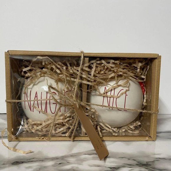 Rae Dunn Ceramic Christmas Ornaments Bundle - Picture 2 of 8